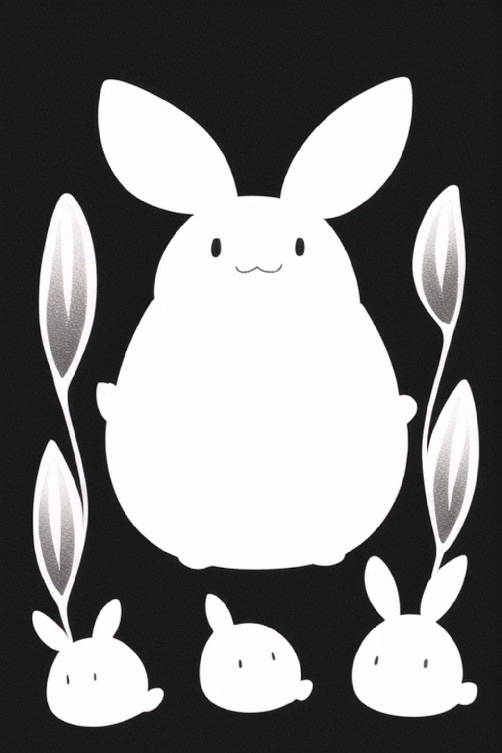 耳の長いネコ
