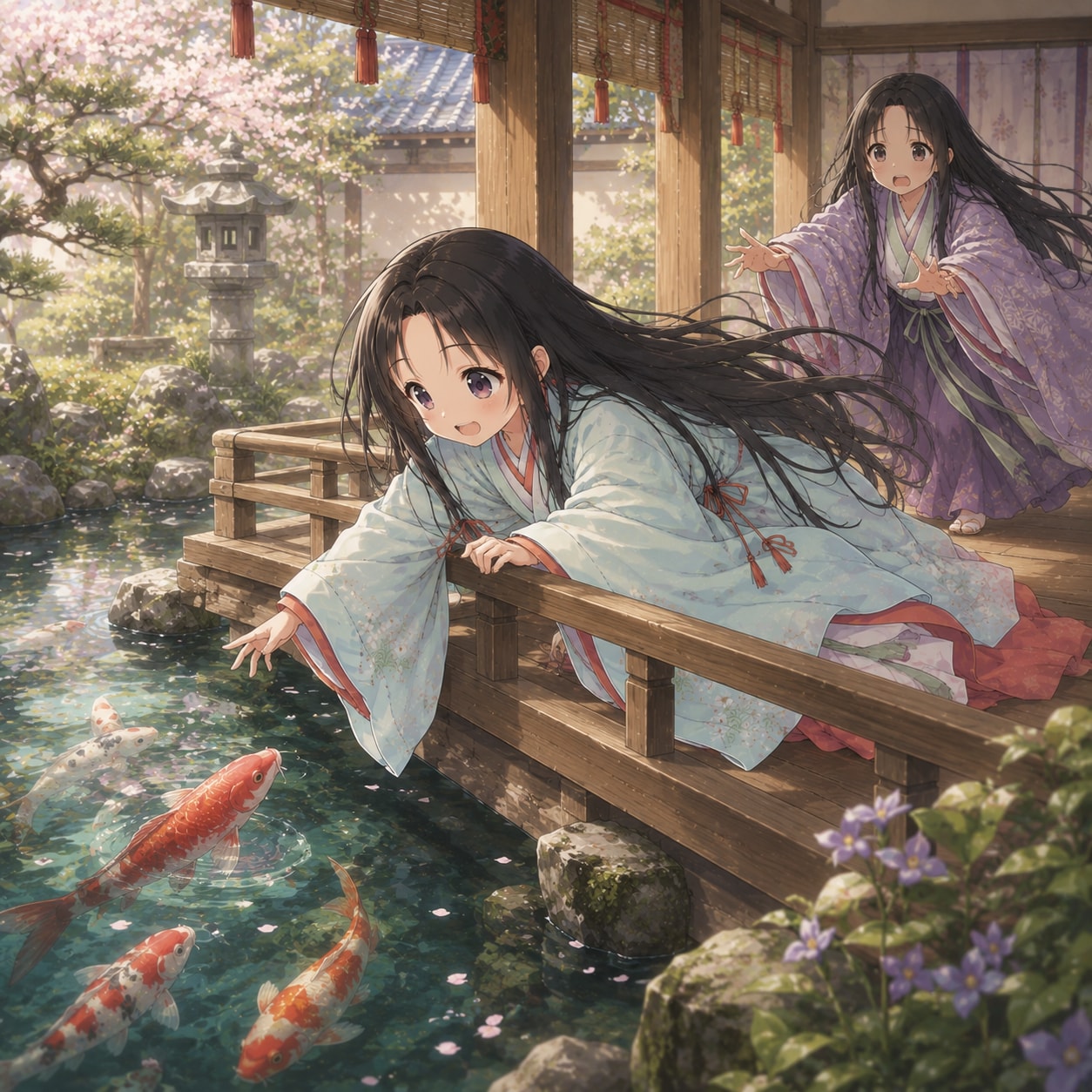 平安貴族幼女 | の人気AIイラスト・グラビア