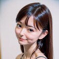 丸顔キュートな彼女 3枚目