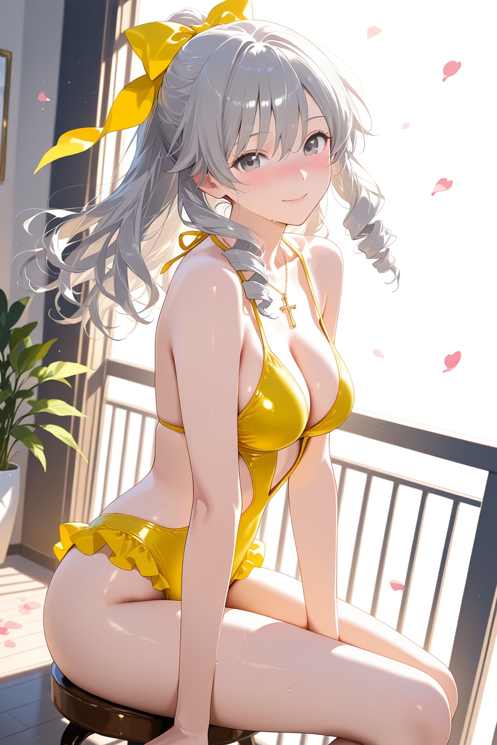 モノキニ・ビキニのお姉さん♡