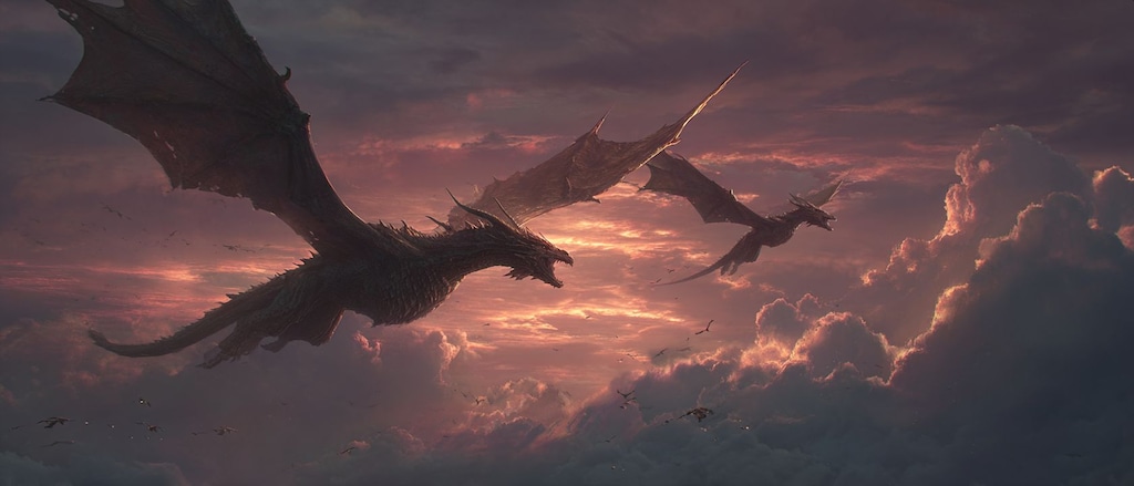 旅の途中のドラゴン