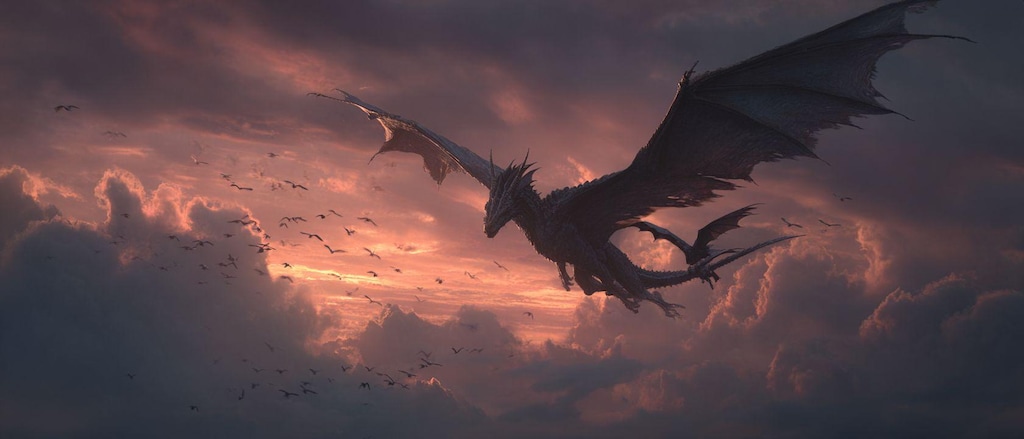 旅の途中のドラゴン