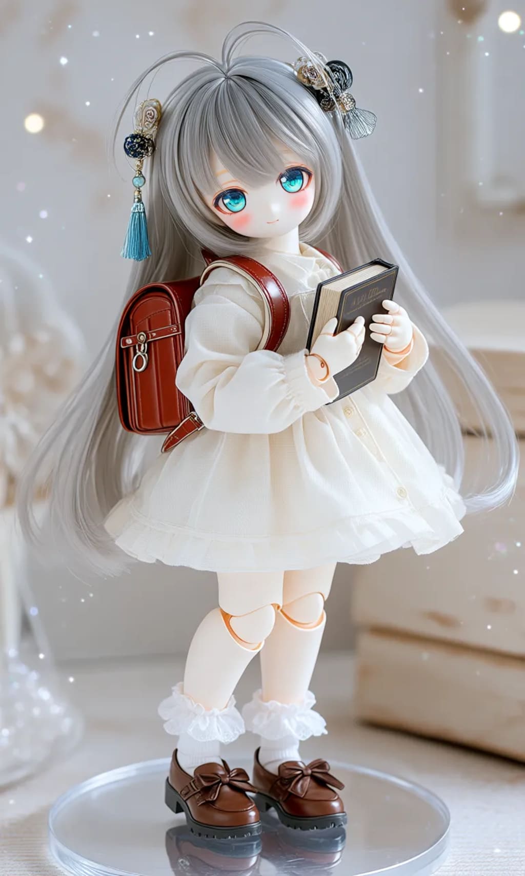 異世界制服少女達　 リルト・アイリス（Lilt-Iris）謎の少女　アクリルドールフィギュア