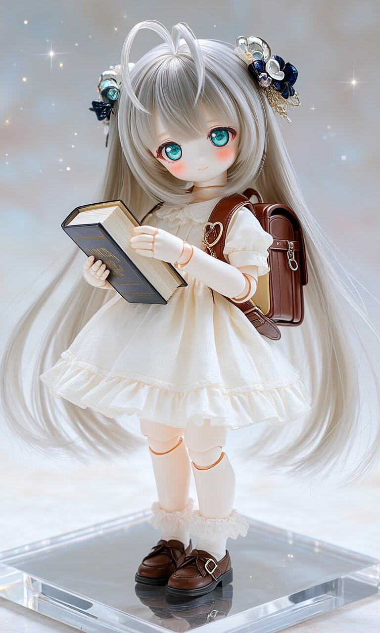 異世界制服少女達　 リルト・アイリス（Lilt-Iris）謎の少女　アクリルドールフィギュア