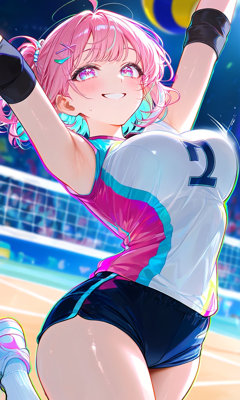 バレーボールのユニフォーム、メッチャ好き♥