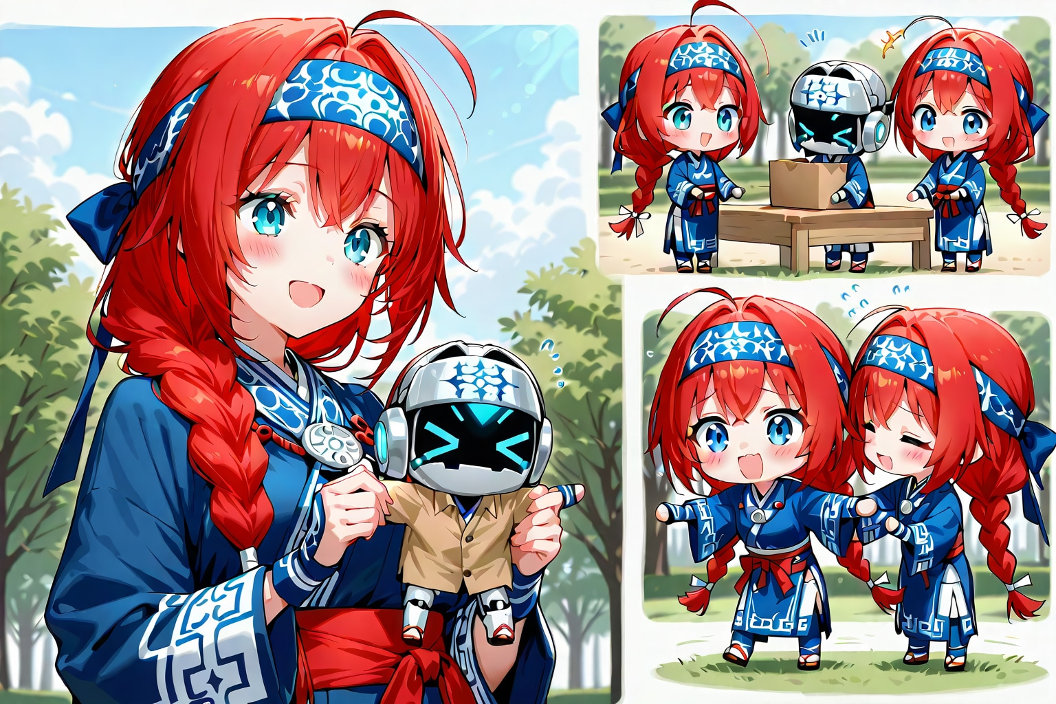 段ボールを運ぶロボット | の人気AIイラスト・グラビア