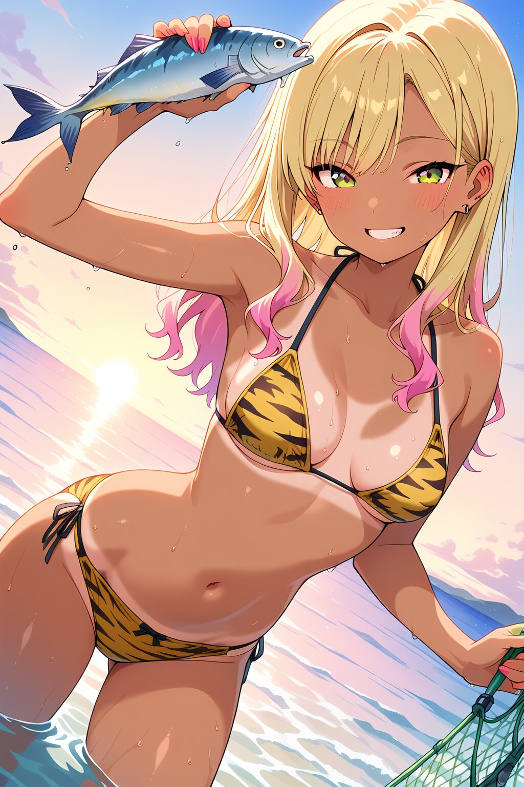美少女ギャルの無人島サバイバル体験
