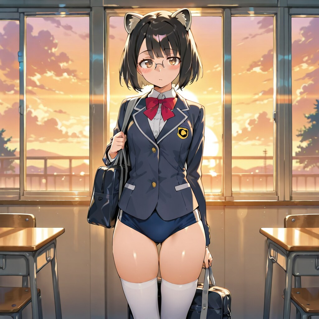 ブレザーとブルマと！