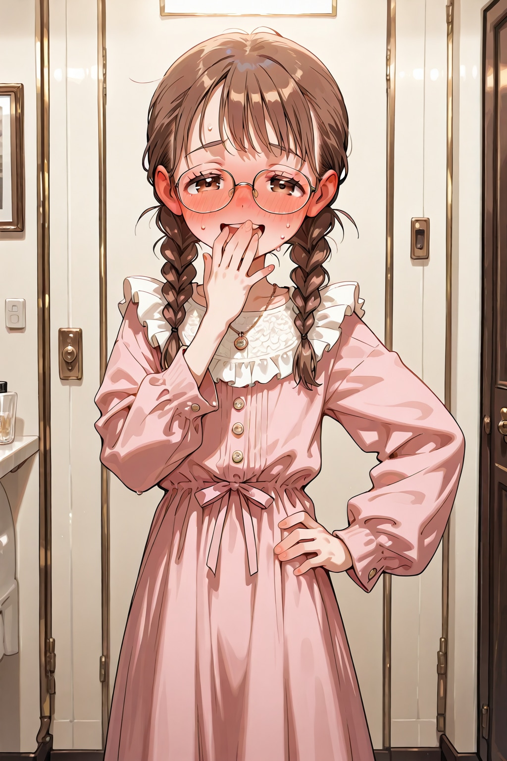 委員長ちゃんがお嬢様として育った世界線？