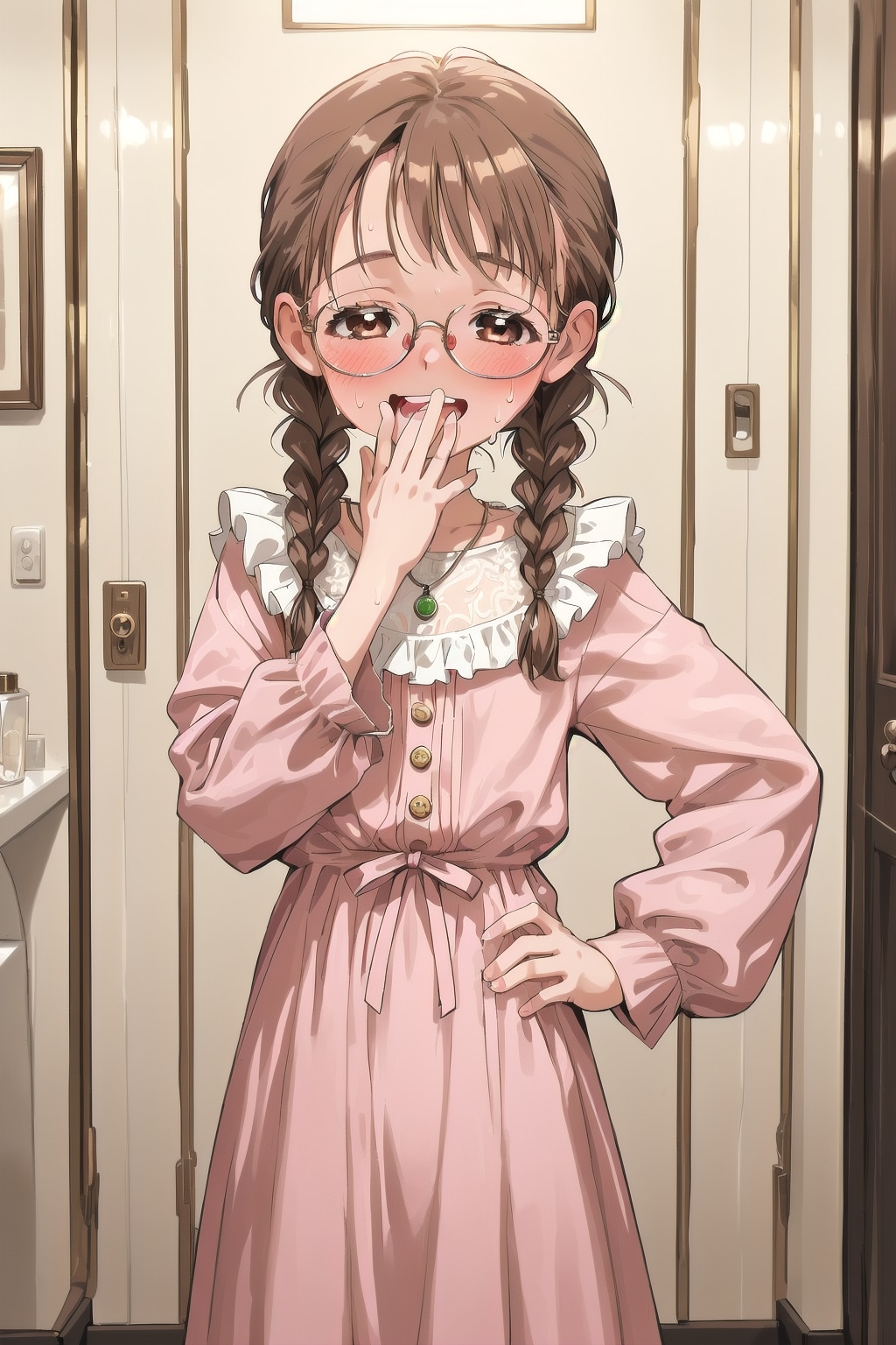 委員長ちゃんがお嬢様として育った世界線？