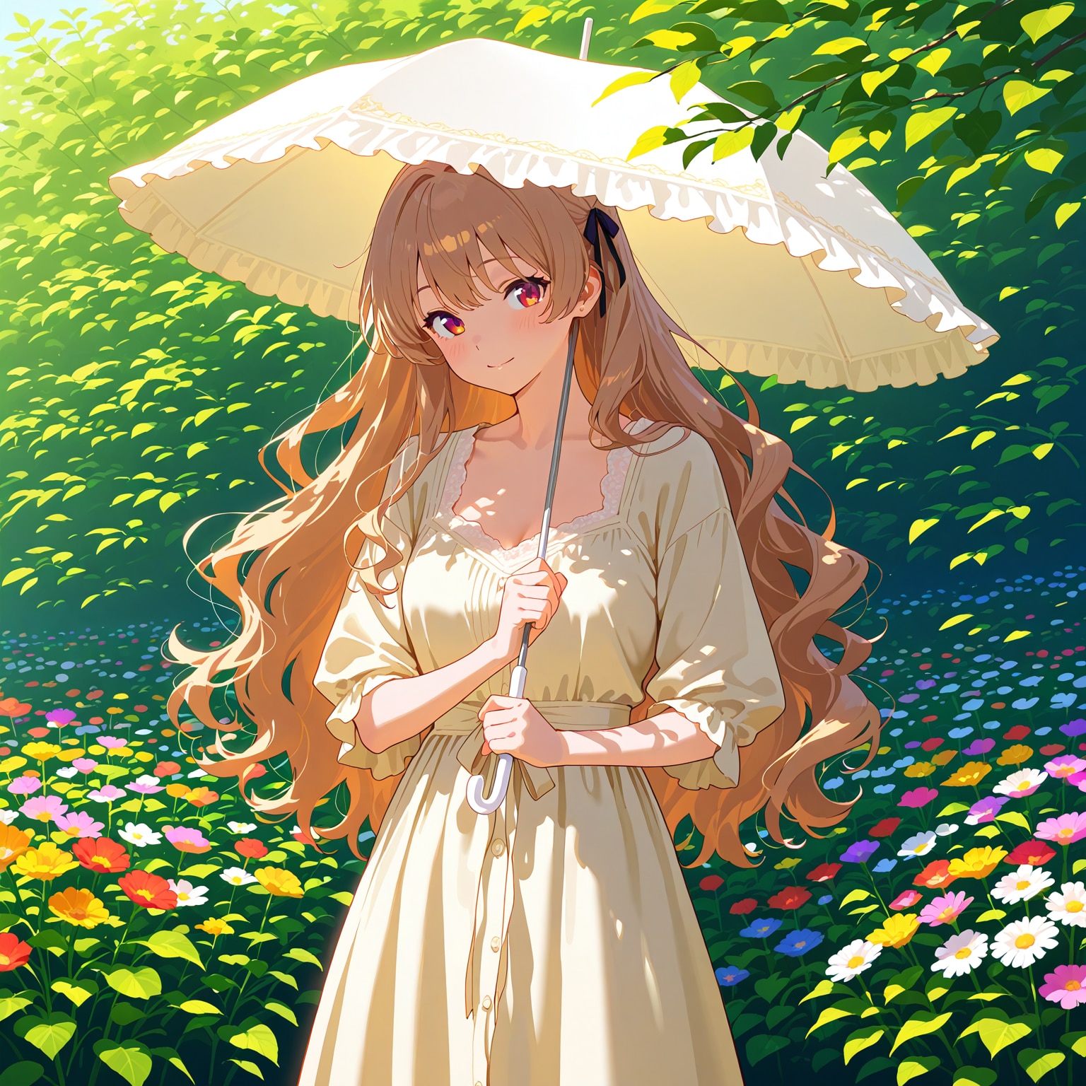 日傘をさす女 | の人気AIイラスト・グラビア