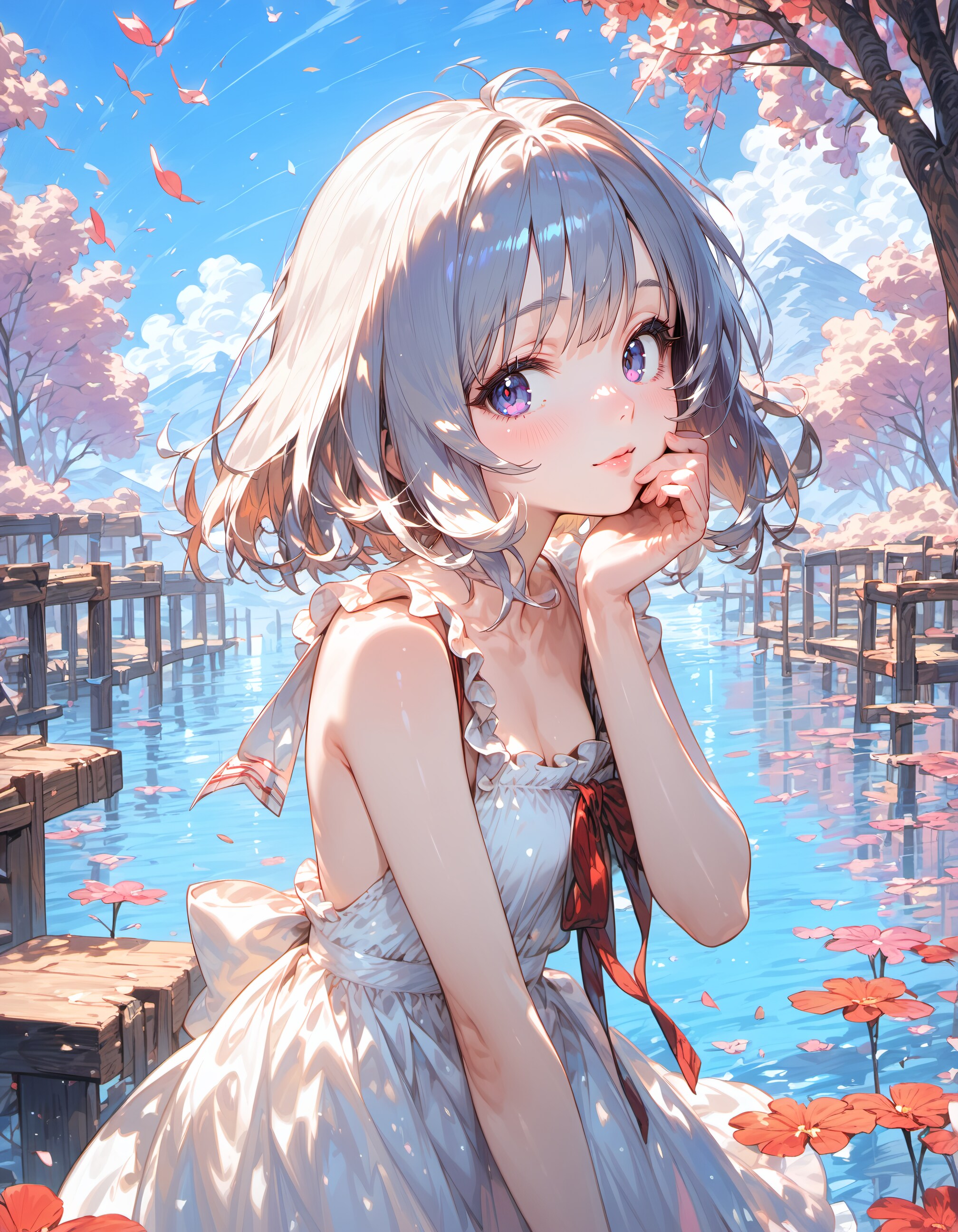 contemplation | の人気AIイラスト・グラビア