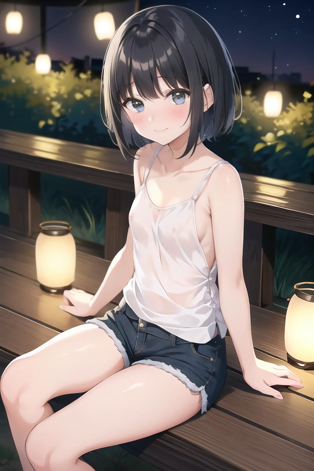 りえちゃんと夏祭り