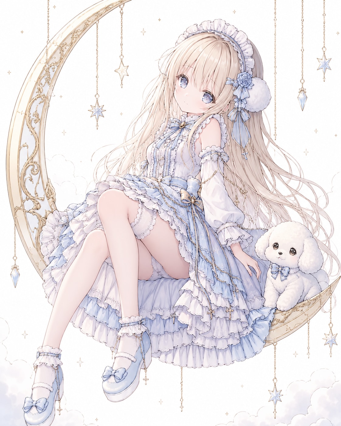 月のゆりかごで、君を待ってる