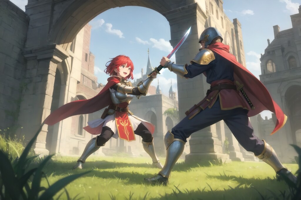 情熱の赤い騎士