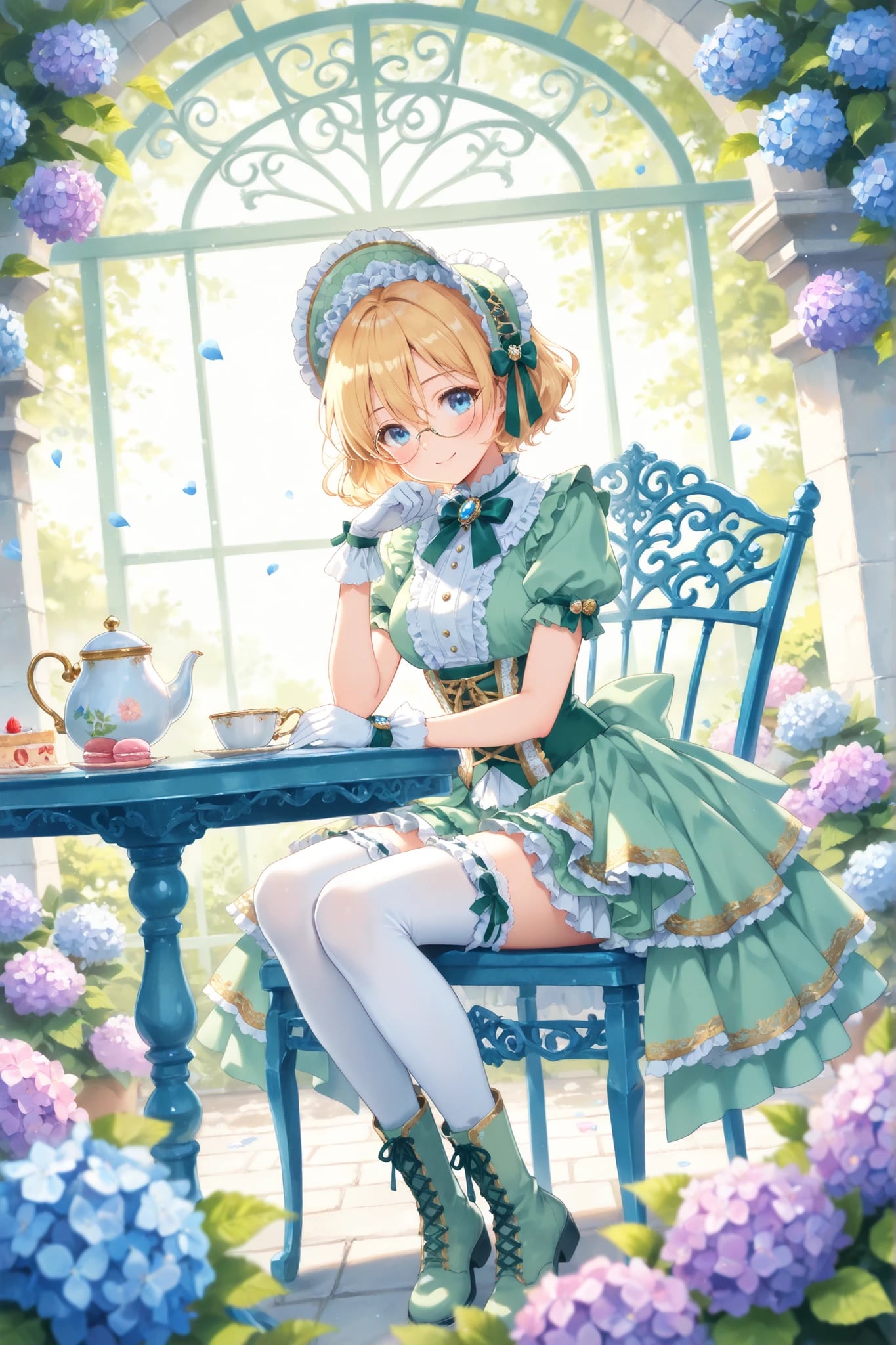 お茶会のお嬢