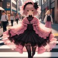 フリフリ黒タイツちゃん 2枚目