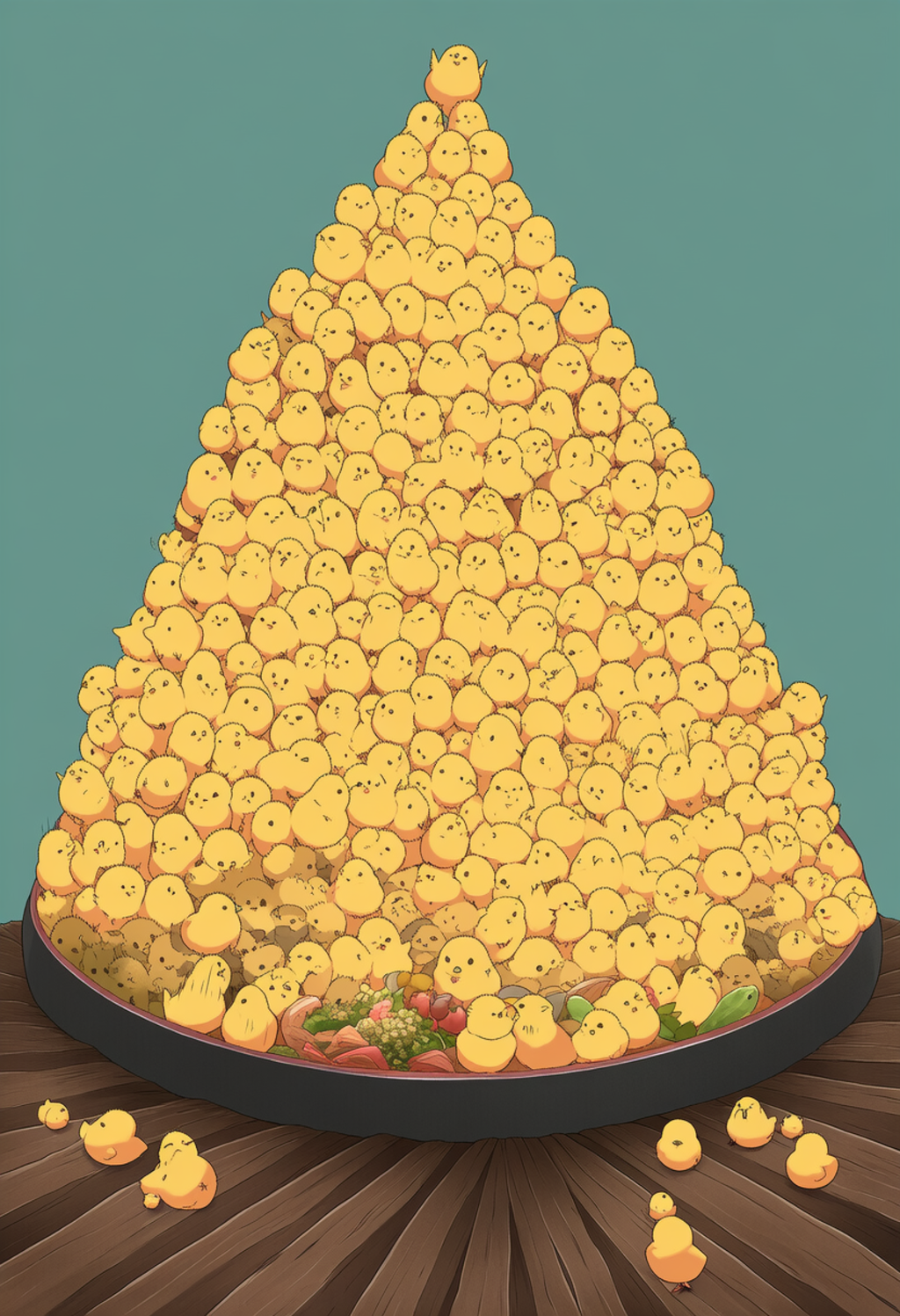 ひよこ、いっぱい!