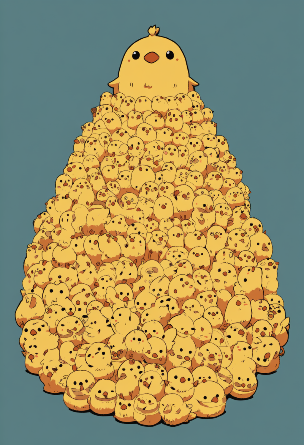 ひよこ、いっぱい!