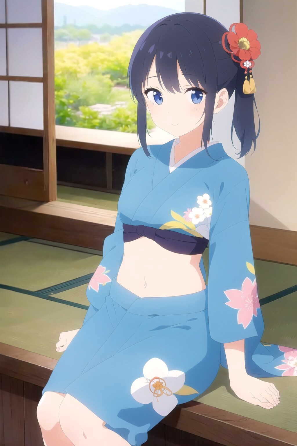 へそ出し着物セレクション