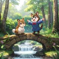 近所の子どもに読み聞かせ 2枚目