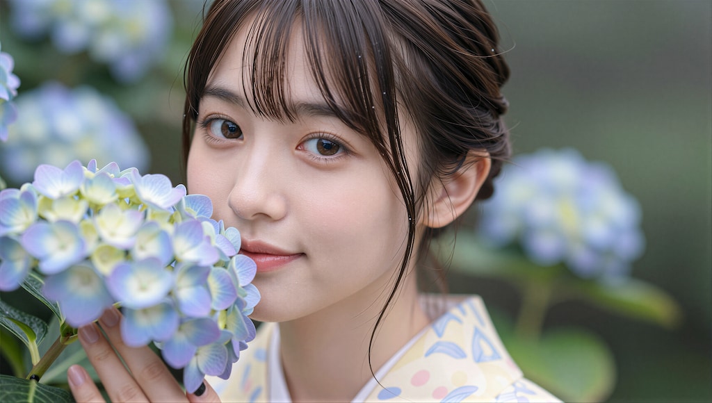 紫陽花のまなざし 2