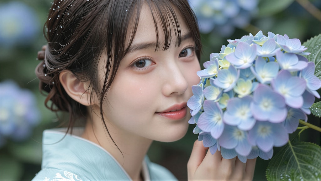 紫陽花のまなざし 2