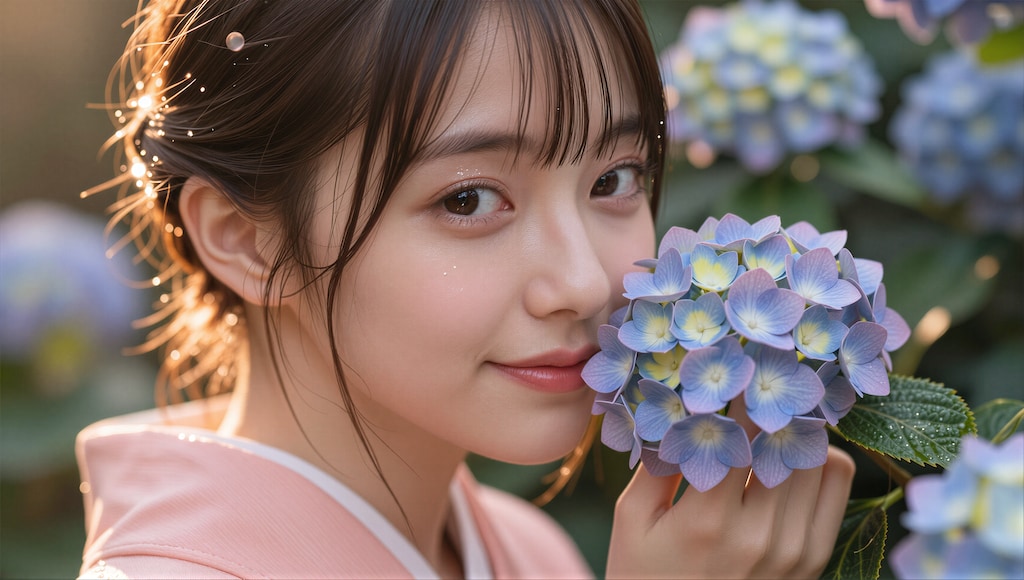 紫陽花のまなざし 2
