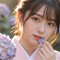 紫陽花のまなざし 2 4枚目