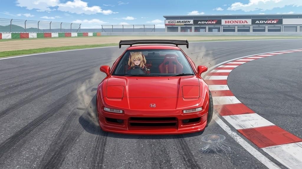 はっぴーピース✌ミラさんとNSX