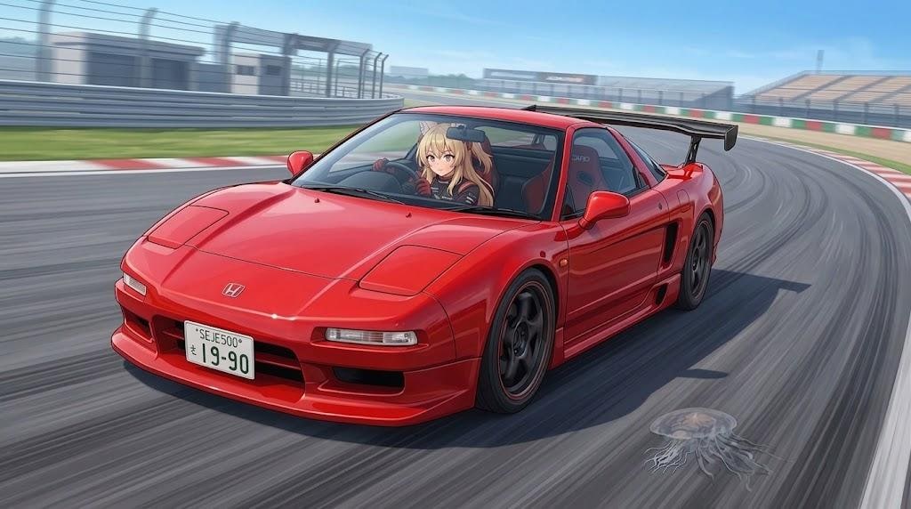 はっぴーピース✌ミラさんとNSX