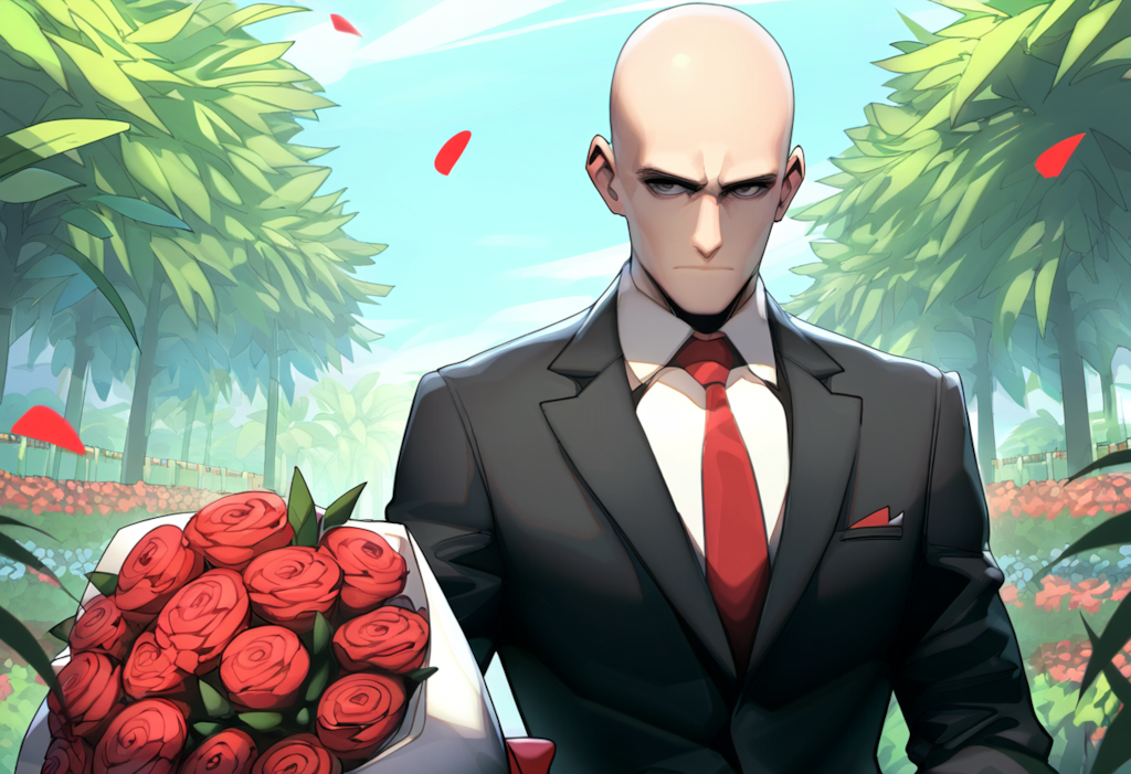 暗殺以外なんでもできる男のブーケ配達