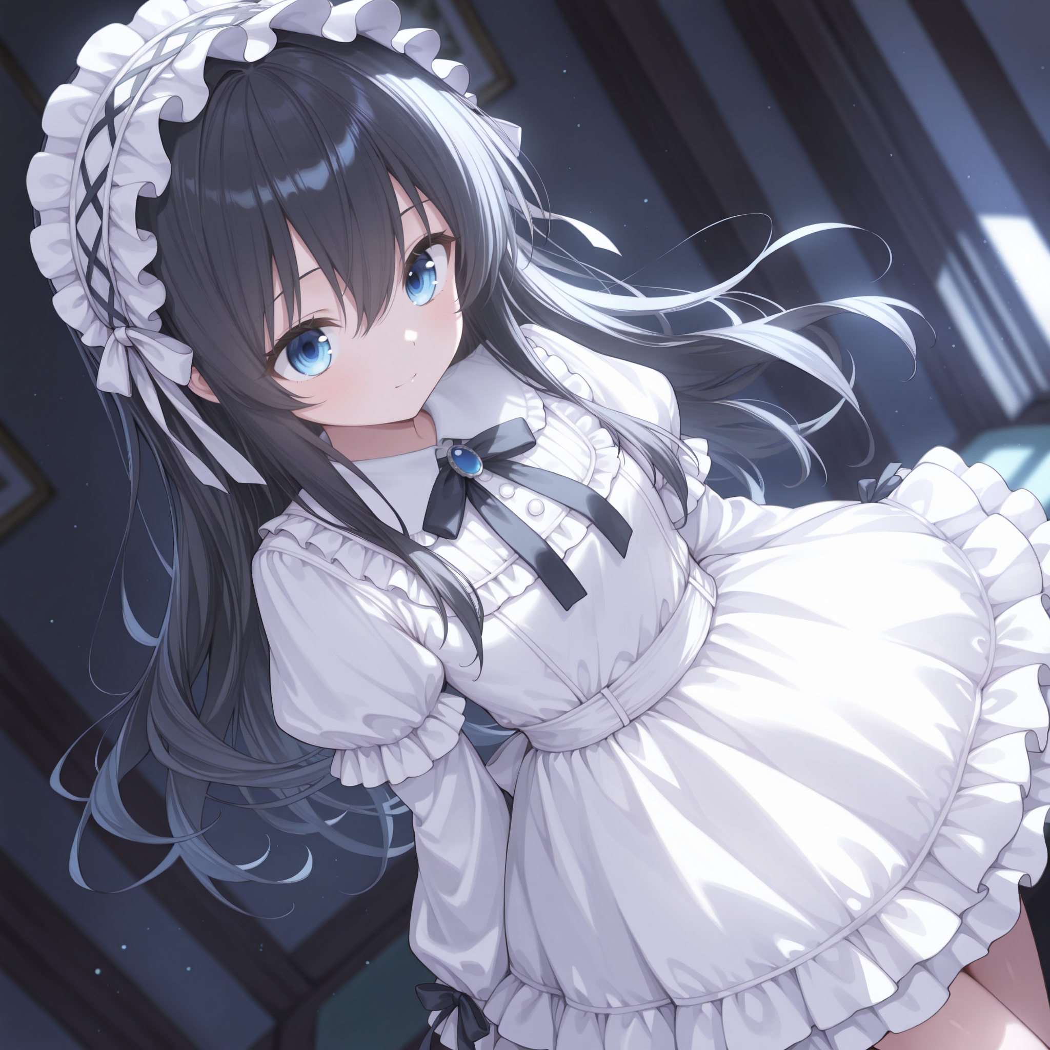 黒髪お嬢様・白ロリ