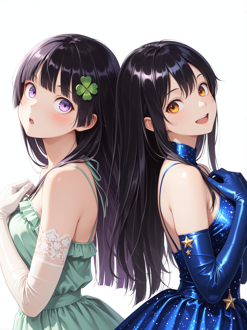 夜空に咲くふたり