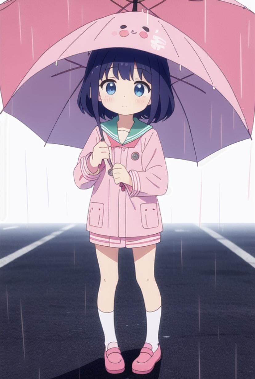 ピンクの傘☆