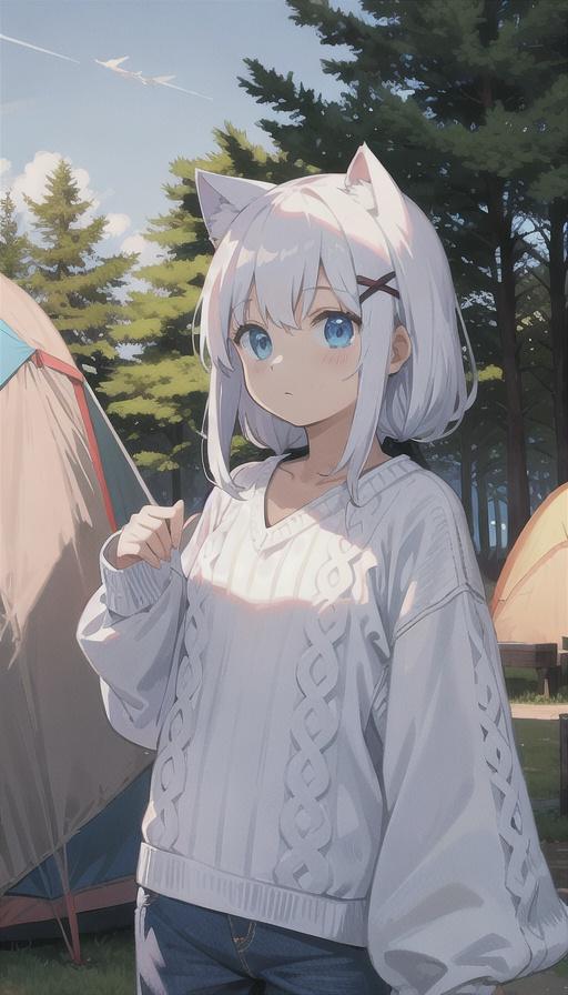 吹雪さんの1人キャンプ