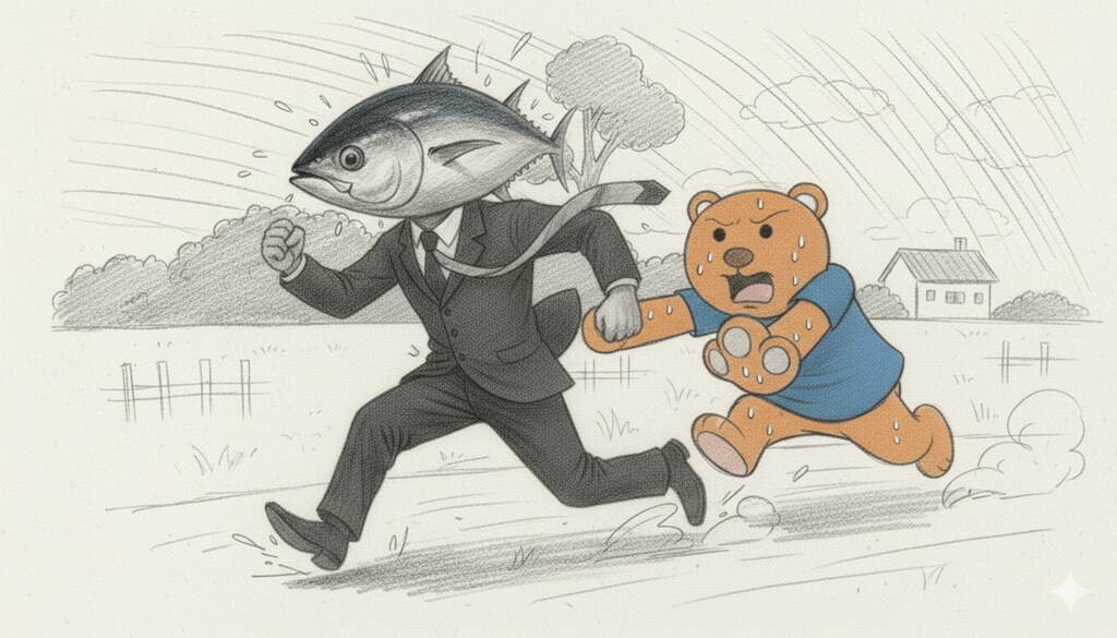 【アグロさん】あいつに追いかけられる