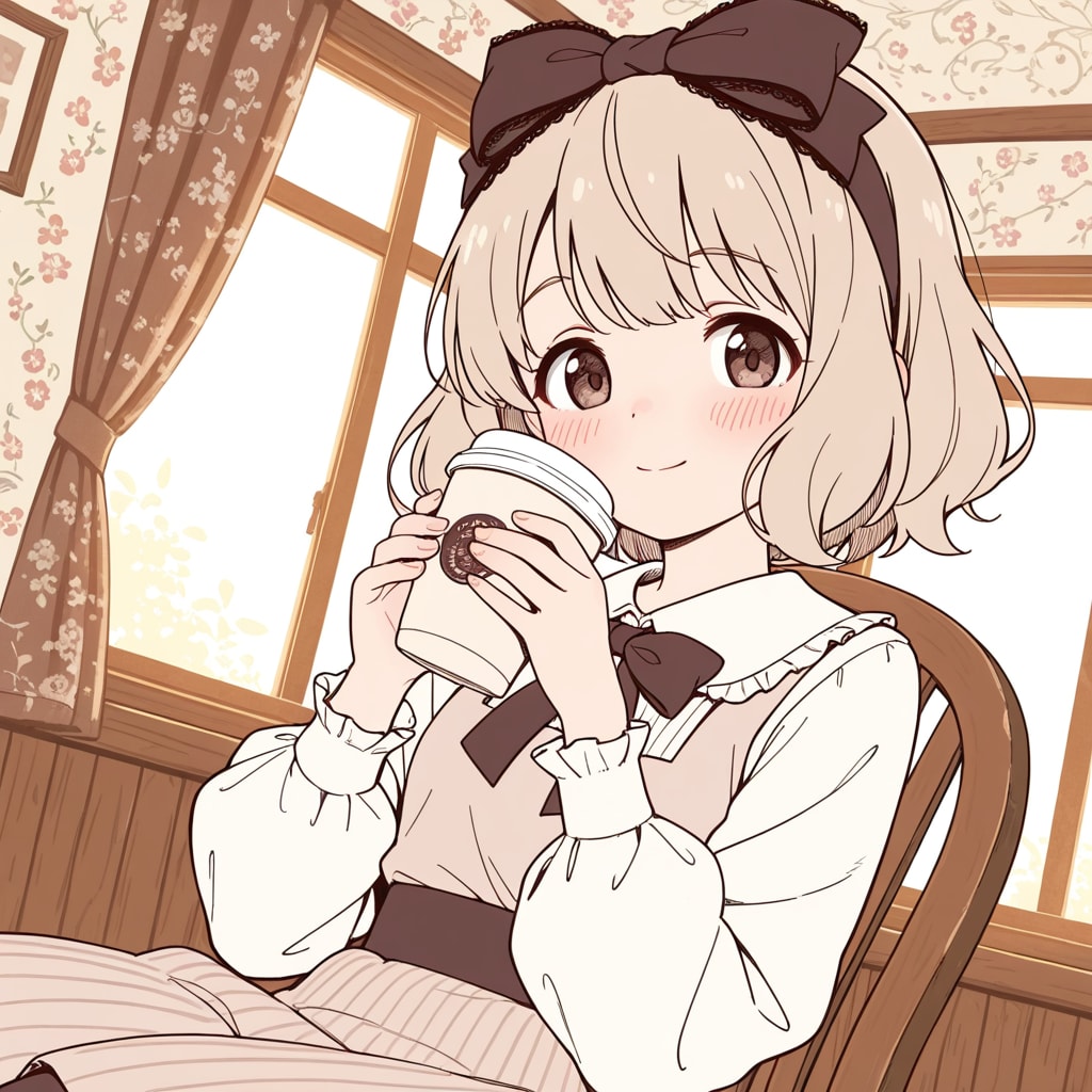 ドリップコーヒーでひと休み | の人気AIイラスト・グラビア