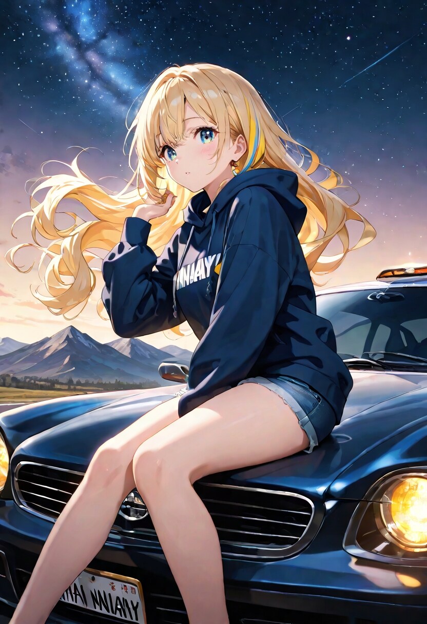 天体観測 | の人気AIイラスト・グラビア