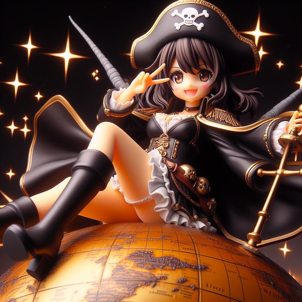 ★黒と白の船長