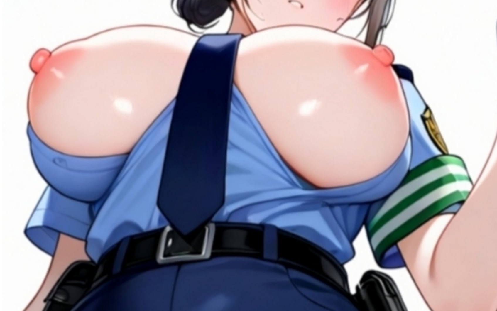 警官官のお姉さん