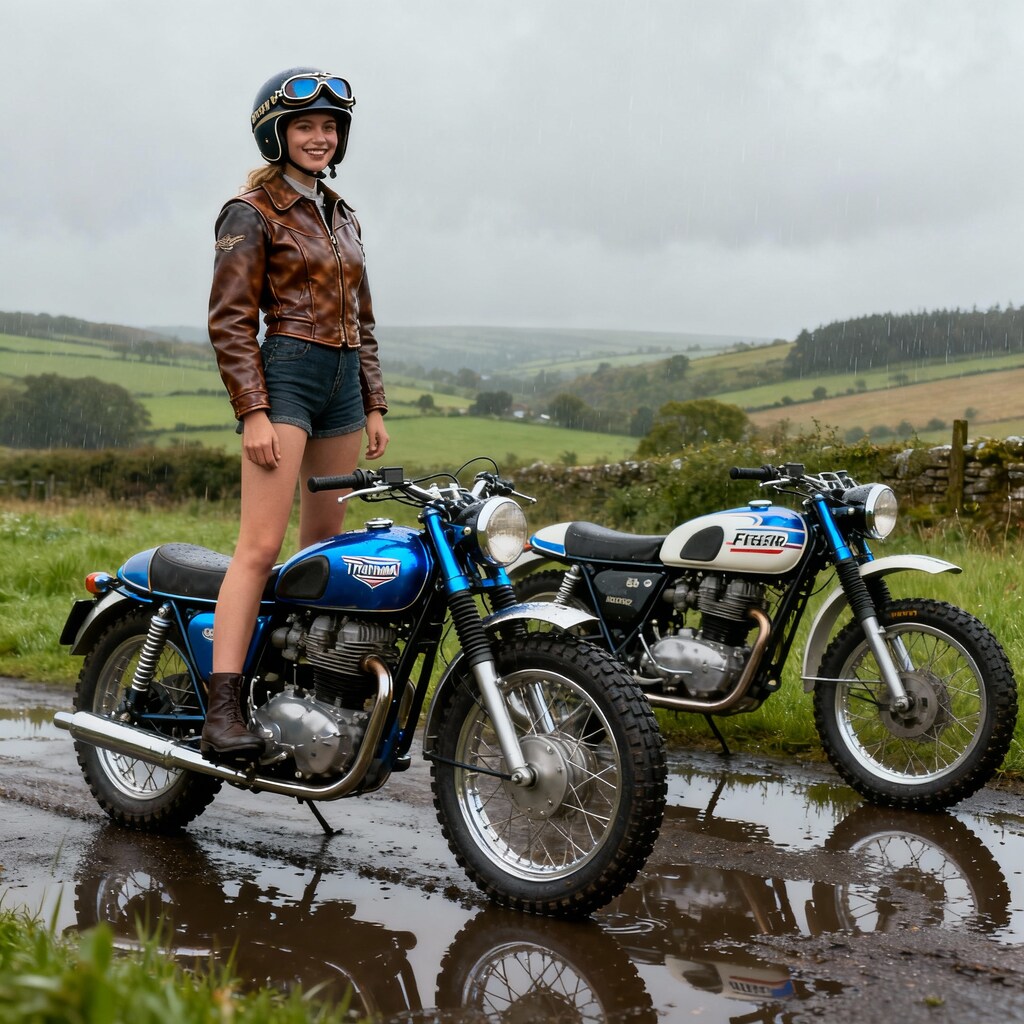 Seedream. バイク好き彼女