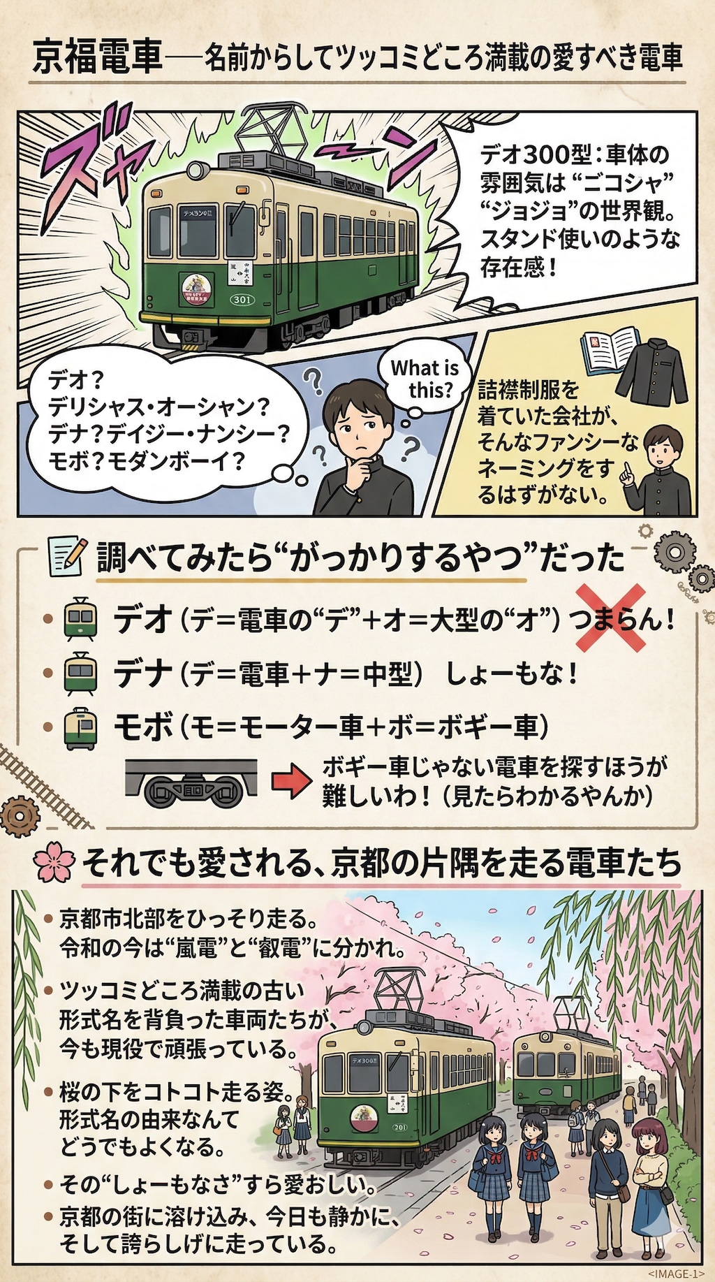 京福電鉄　その❶