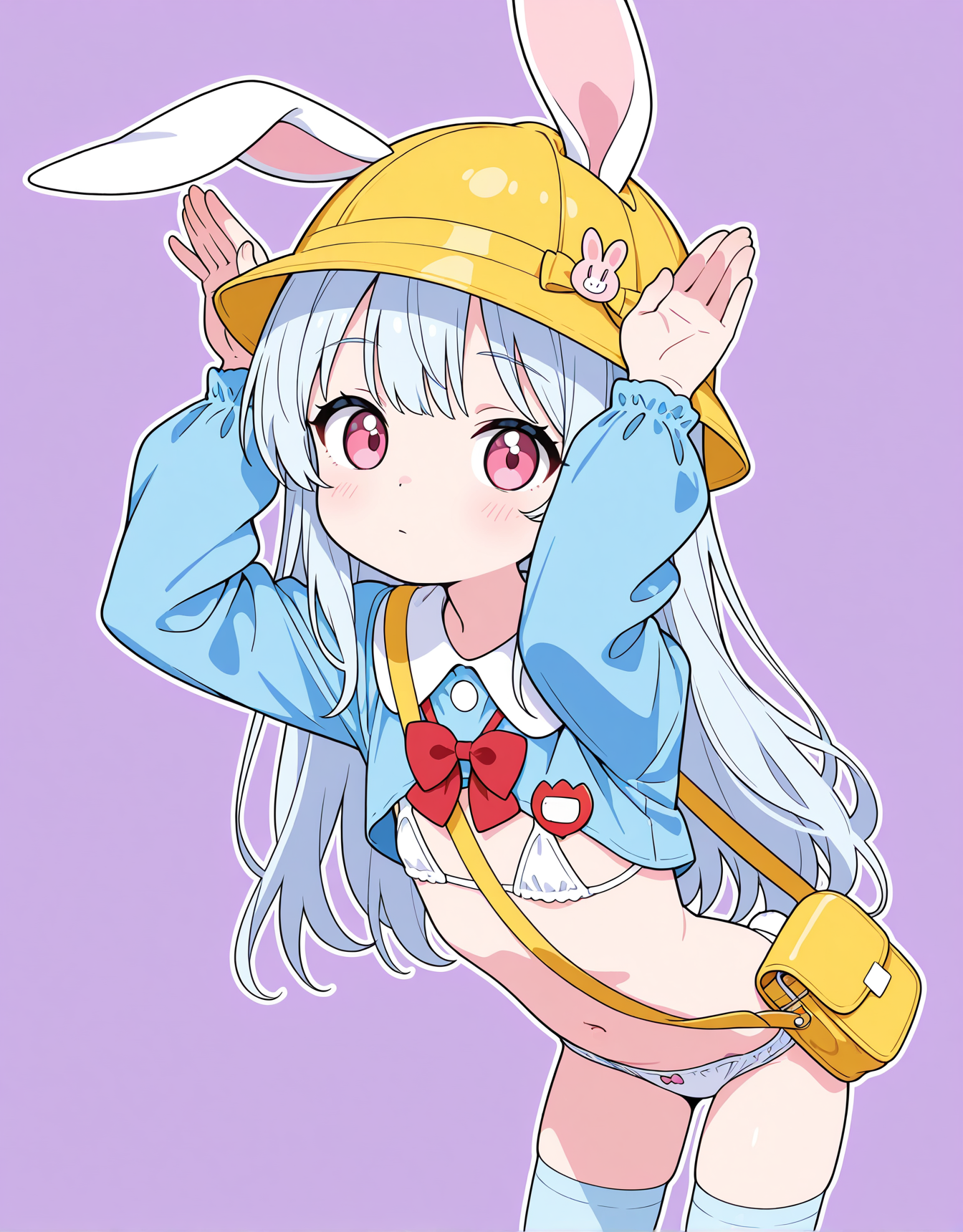 逆バニー園児服で登園しよう