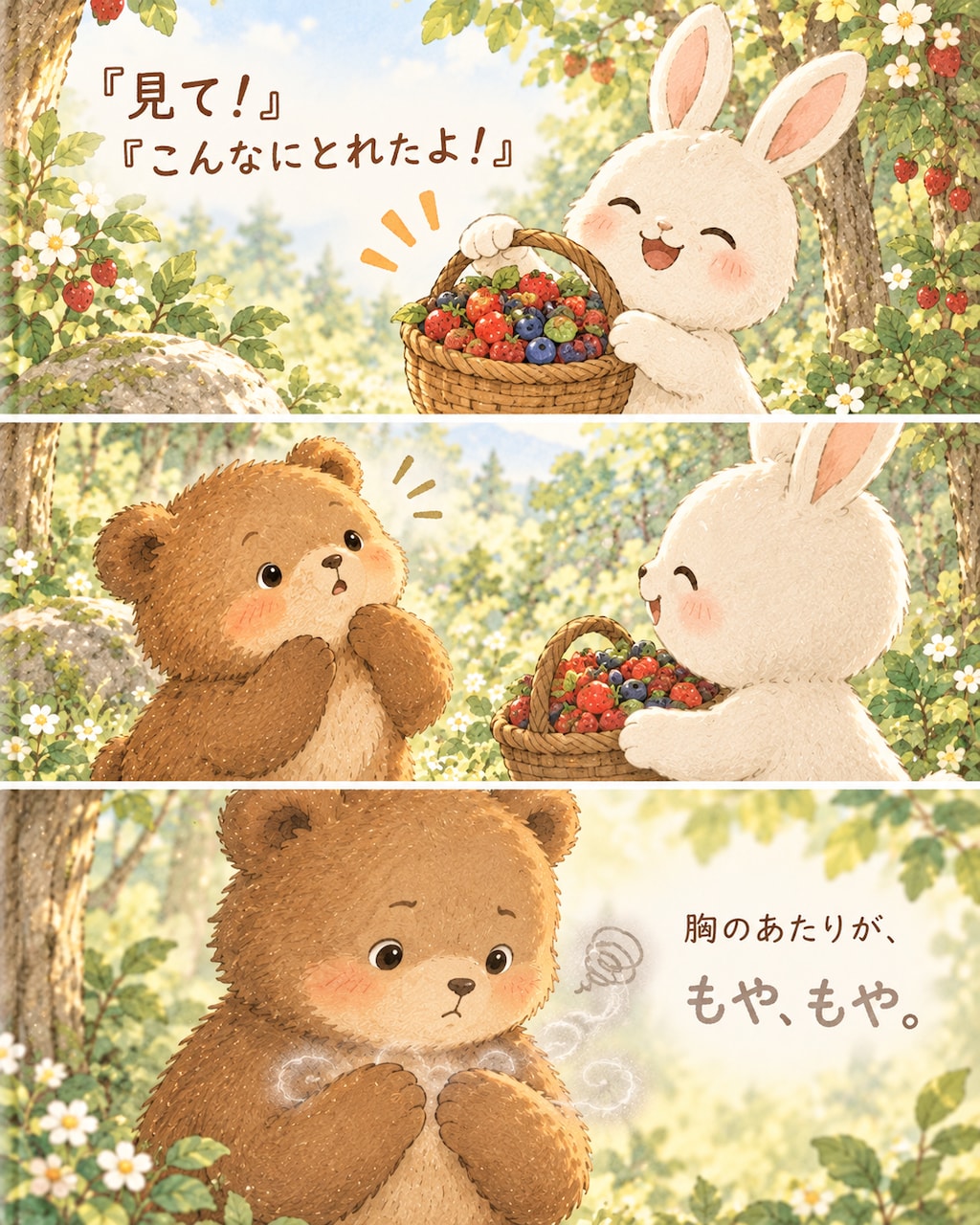 『こぐまと ふしぎな香り』前編