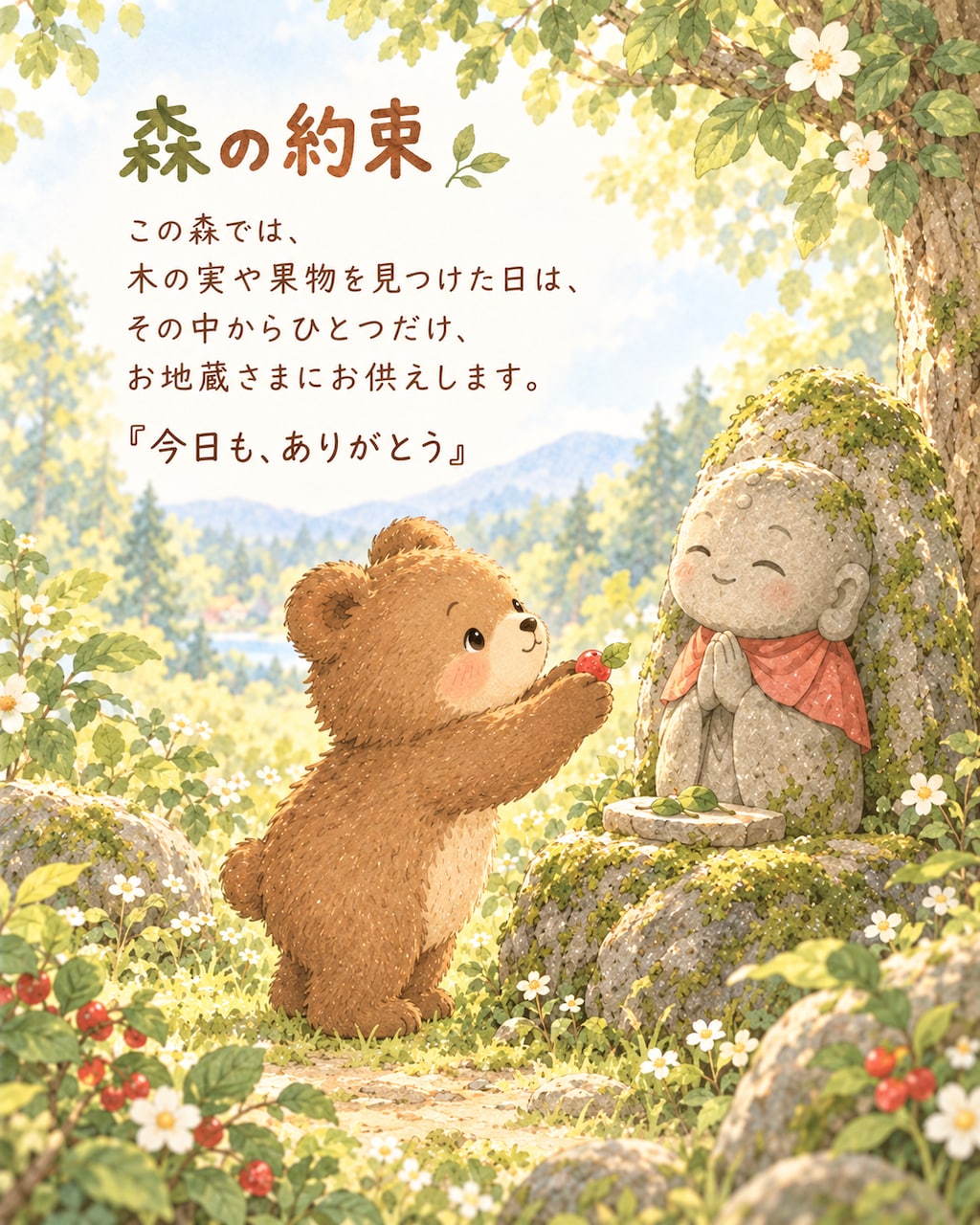 『こぐまと ふしぎな香り』前編