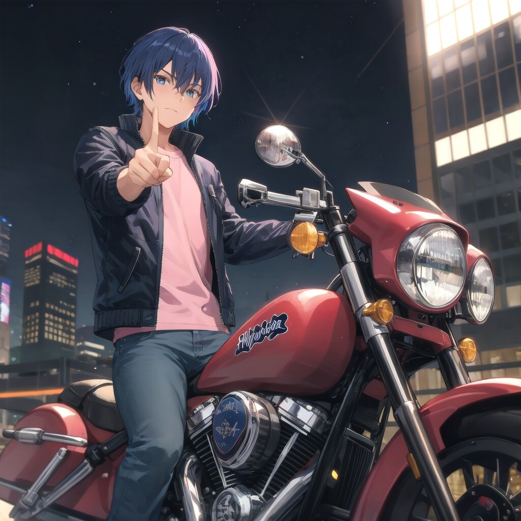 髪型がKAITOに近い