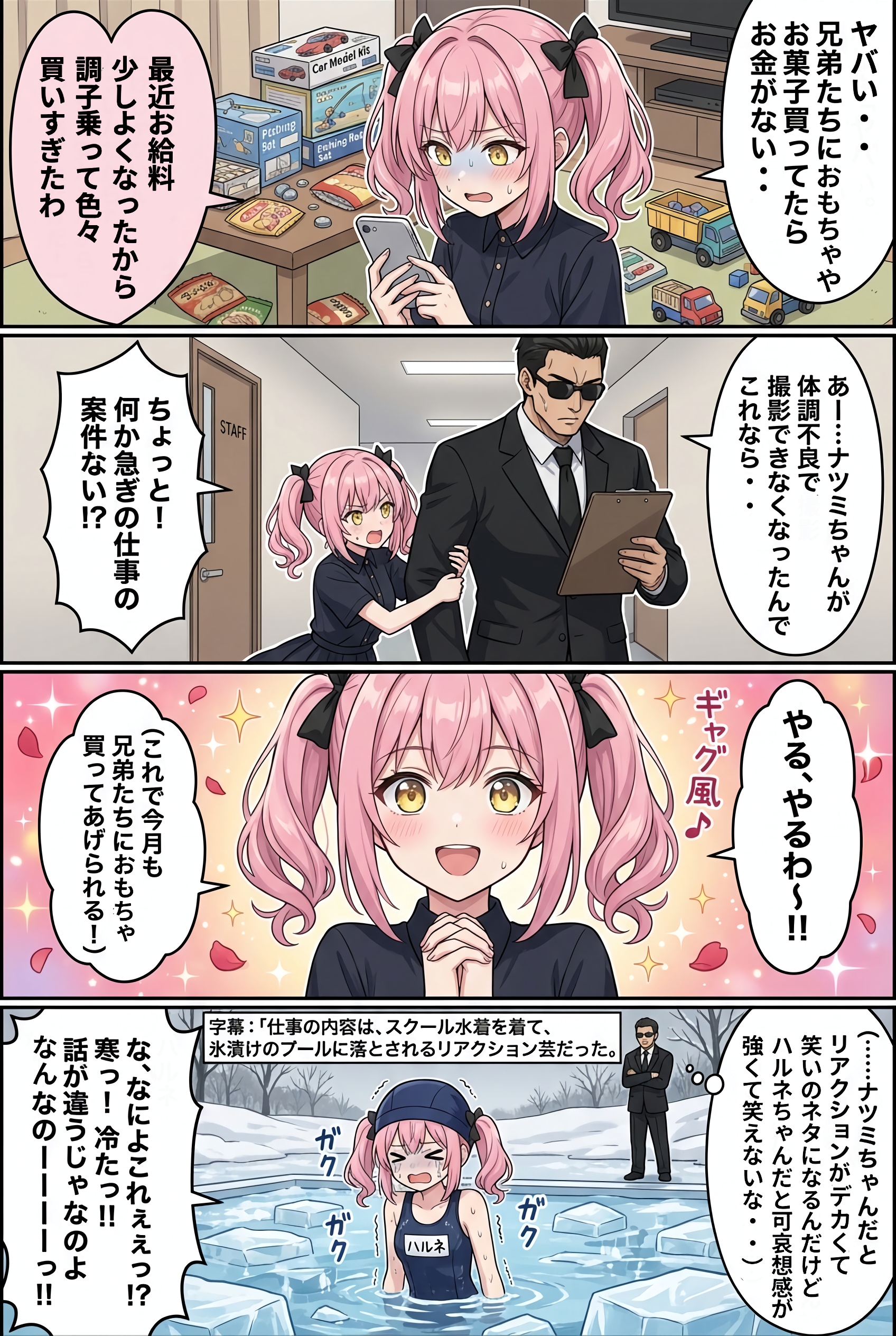頑張れハルネちゃん〜金欠編