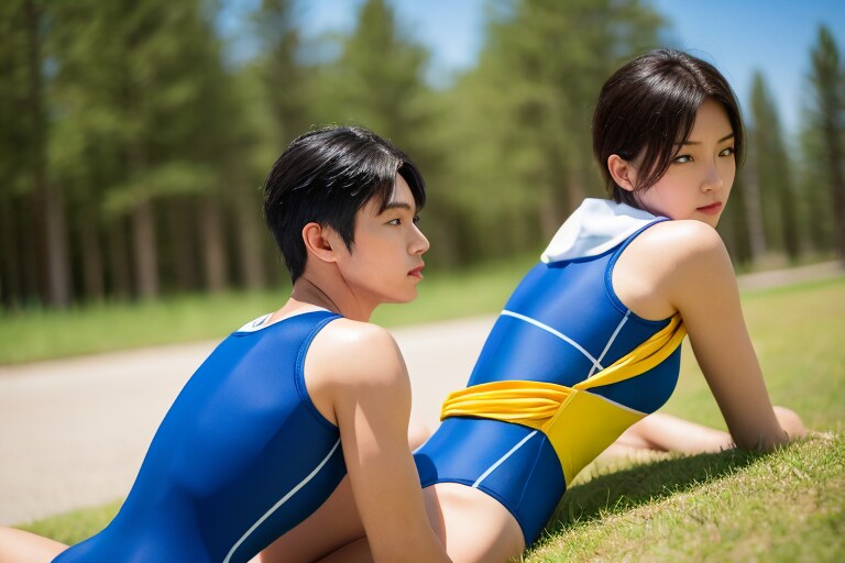 謎のストレッチ