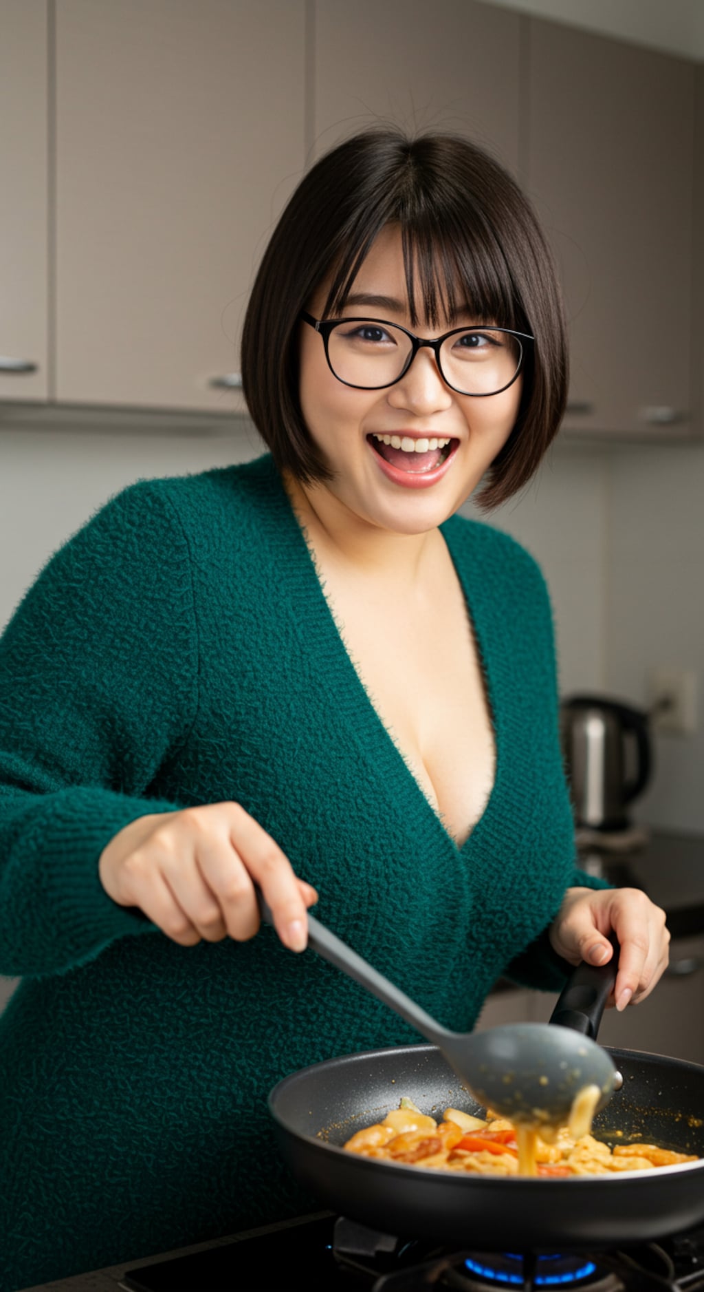 豊満女